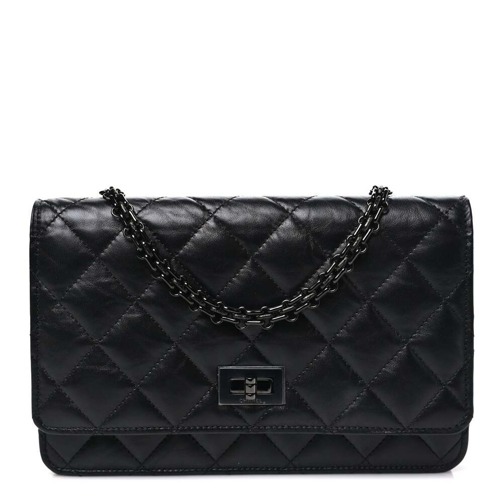 Chanel Aged Calfskin Quilted Reissue #334354C34B